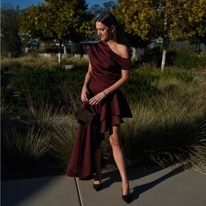 Livia Gown in Berry